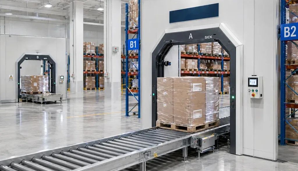 Automated conveyor scanning system for real-time warehouse inventory visibility