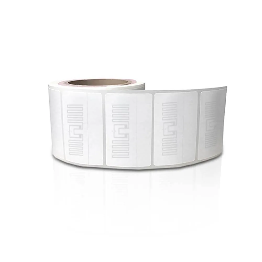 UHF RFID Label – Coated Paper – M730 – 60×(30+15) mm product photograph