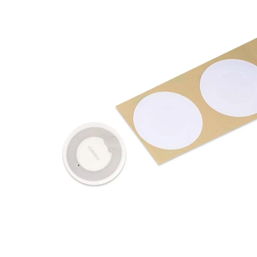 NFC Label – Coated Paper & 3M adhesive – 2 – Ø40 mm product photograph