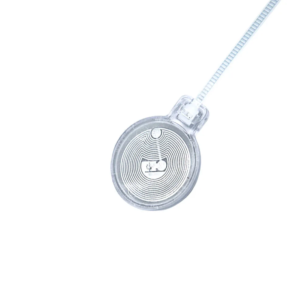 HF RFID Cable Tie Tag – ABS and Nylon – 213 – Ø28 mm product photograph