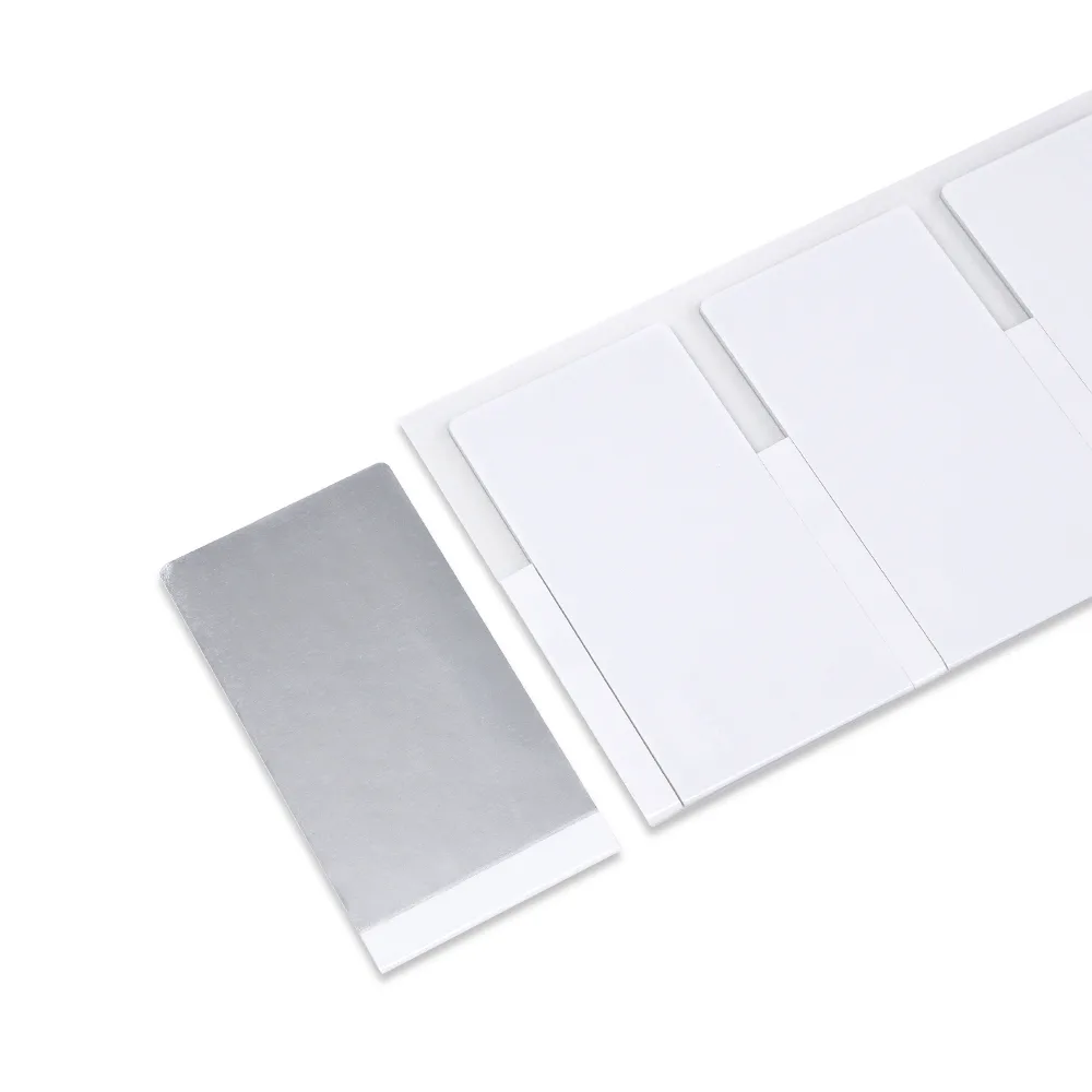 UHF RFID Label – Flexible & Printable On-Metal – PET & Aluminum Foil & Foam – 8 – 65×35×1.25 mm product photograph
