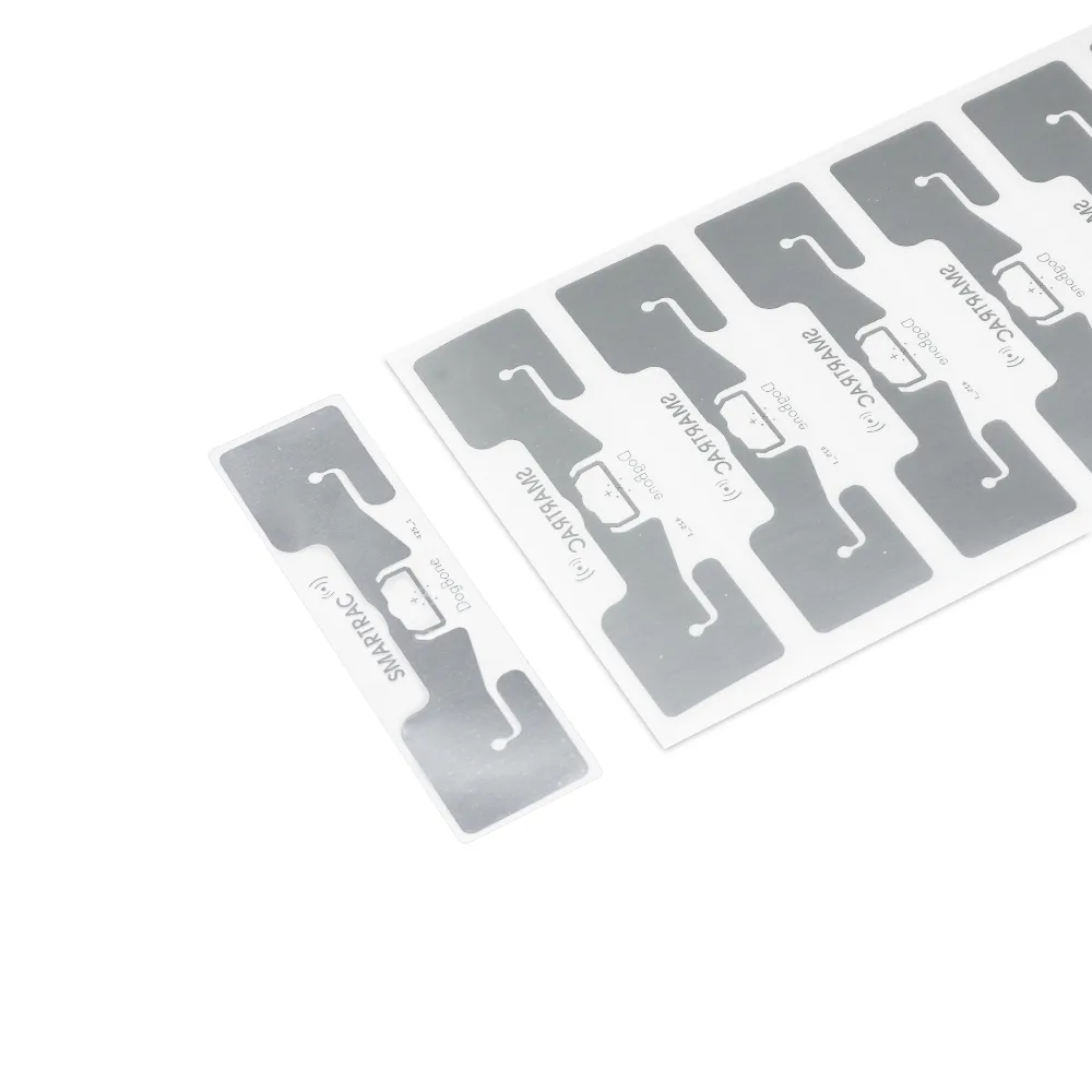 UHF RFID Wet Inlay – Dogbone – PET – R6-P – 97×27 mm product photograph