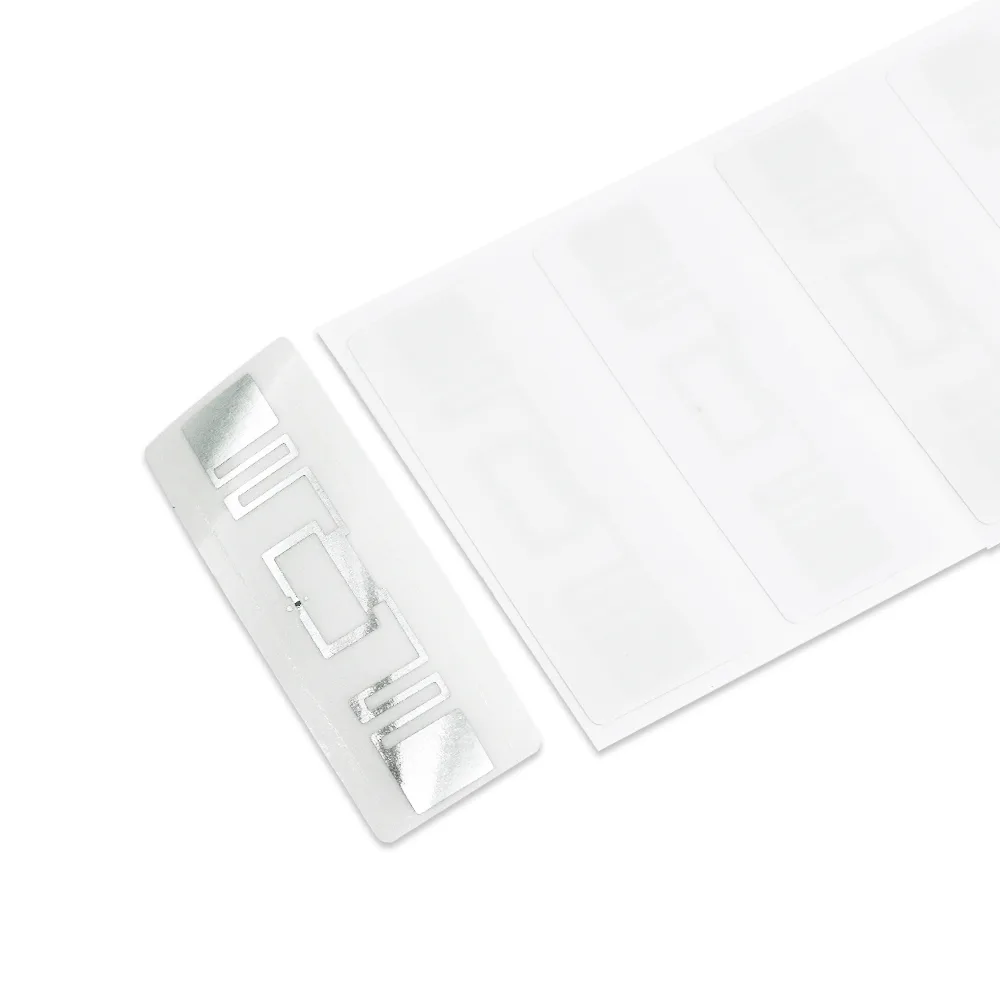UHF RFID Label – Tamper-Evident – Coated Paper – 8 – 73×30 mm product photograph