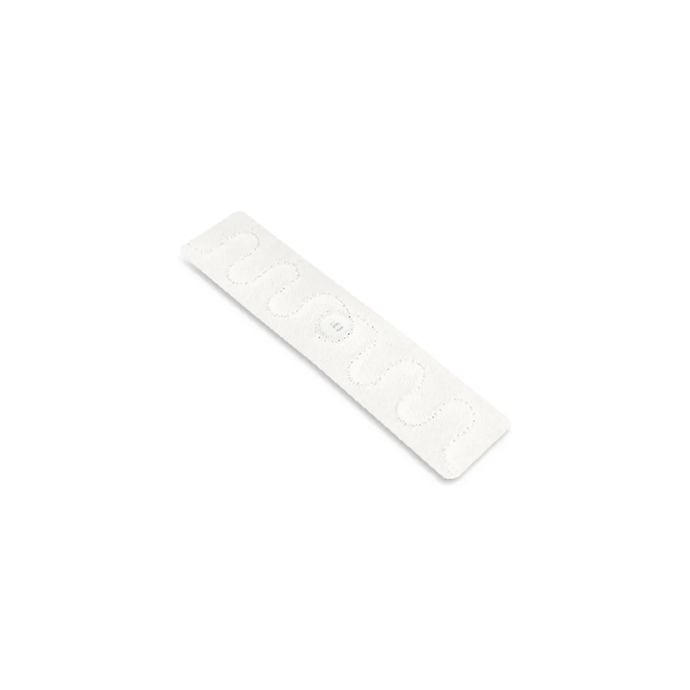 UHF RFID Laundry Tag – Textile – 9 – 70×15×1.5 mm product photograph