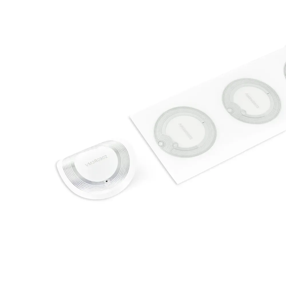 HF RFID Wet Inlay – PET – EV1 – Ø40 mm product photograph