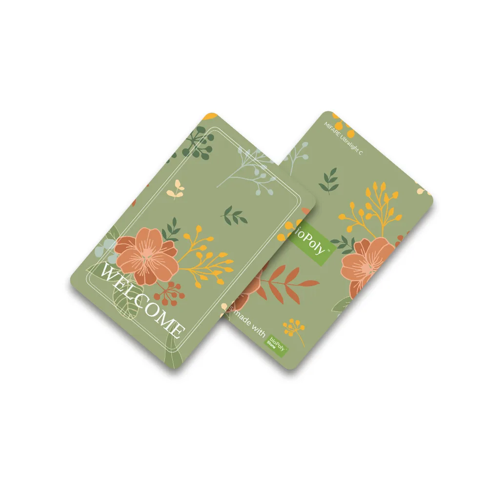HF Generic Hotel Key Card – Stone – C – 86×54×0.65 mm product photograph