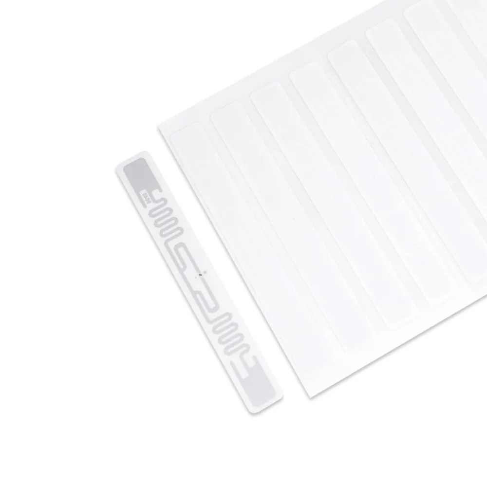 UHF RFID Label – Coated Paper – EC – 98×12 mm product photograph