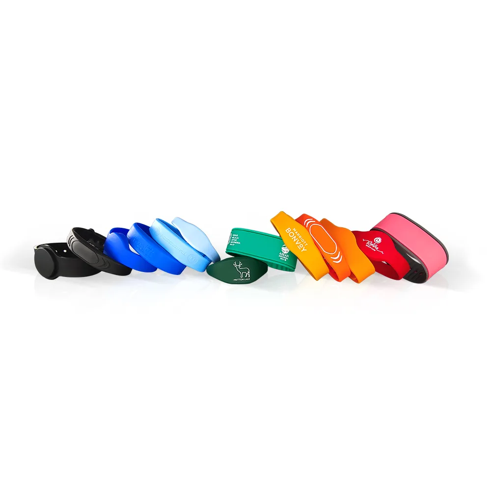 HF RFID Silicone Wristband product photograph