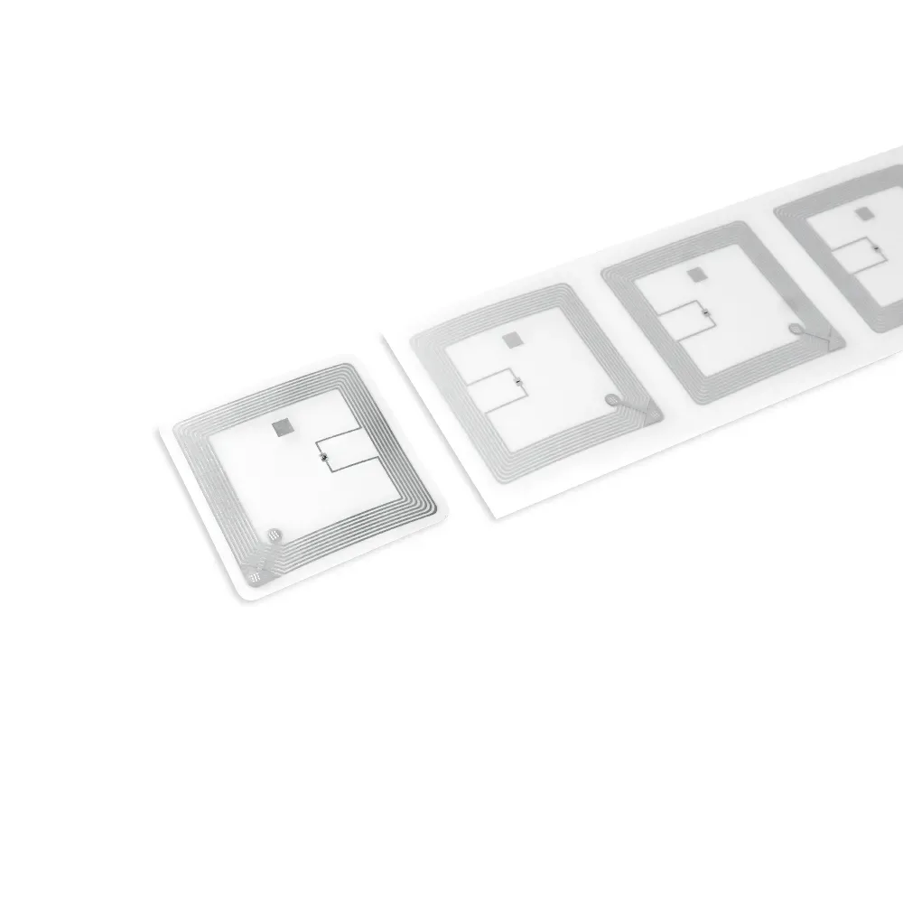 HF RFID Wet Inlay – PET – 2 – 50×50 mm product photograph