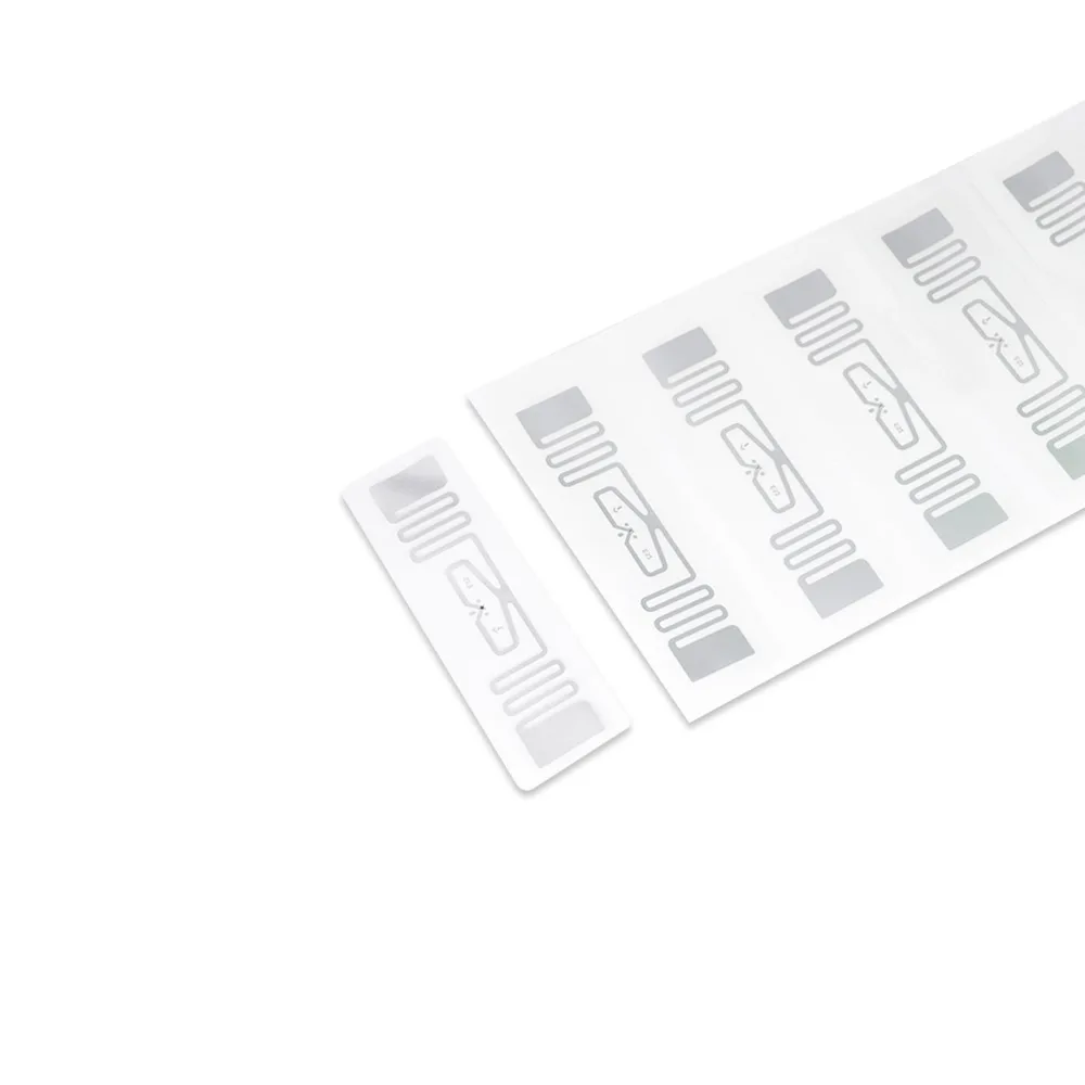 UHF RFID Wet Inlay – PET – 4E – 74×24 mm product photograph