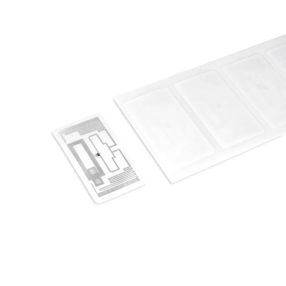 HF&UHF RFID Label – Coated Paper – EM4425 Dual Band – 45×25 mm product photograph