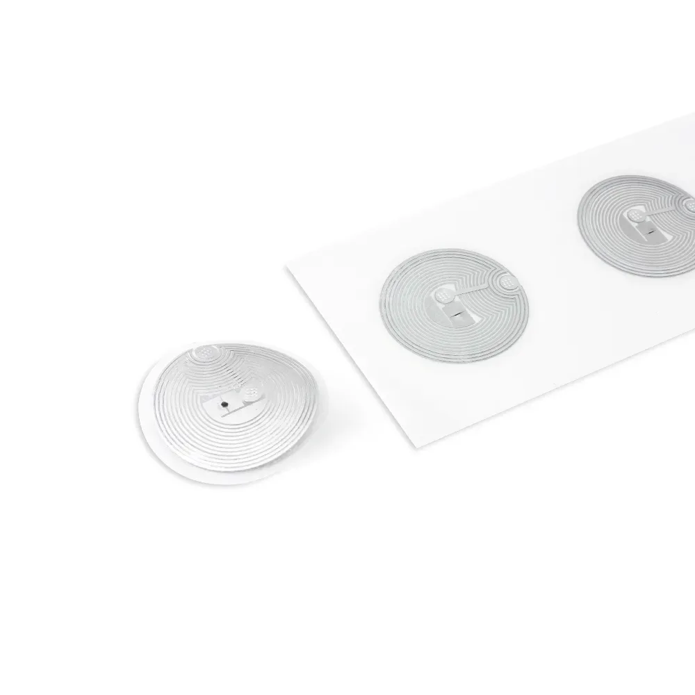 HF RFID Wet Inlay – PET – Ø25 mm product photograph